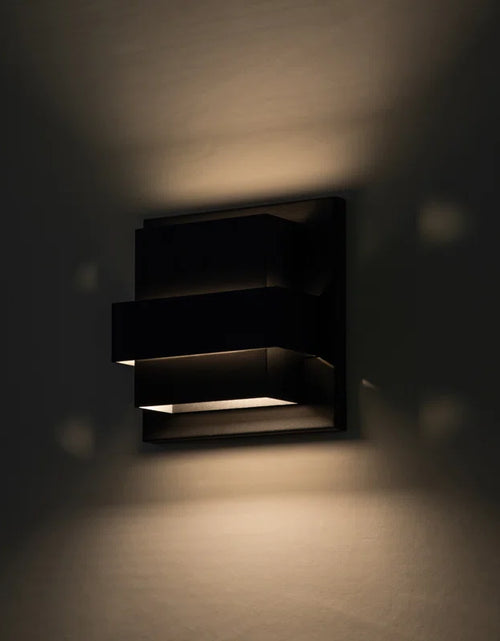 Load image into Gallery viewer, Atanasie Aluminum LED Flush Mounted Sconce
