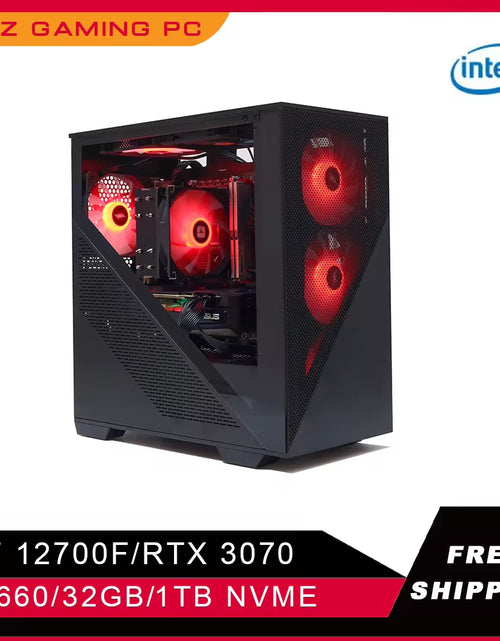 Load image into Gallery viewer, DIY Pc Gaming I7 12700F Graphics Card Rtx3060Ti/3070 B660 32GB 1TB NVME Pc Gamer Complete for Customize Pc
