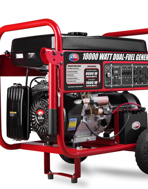 Load image into Gallery viewer, All Power 10000 Watt Dual Fuel Generator APGG10000GL, 10000W Gas/Propane Portable Generator with Electric Start, EPA Certified
