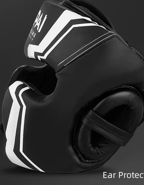 Load image into Gallery viewer, Kick Boxing Helmet Karate Muay Thai Guantes De Boxeo Free Fight Headgear MMA Head Guard Sanda Training Adults Kids Equipment
